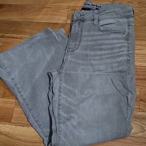 American Eagle Outfitters Light Gray Jeans 8short